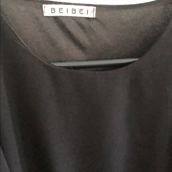 Black high low dress. Sheer - Picture 4 of 4